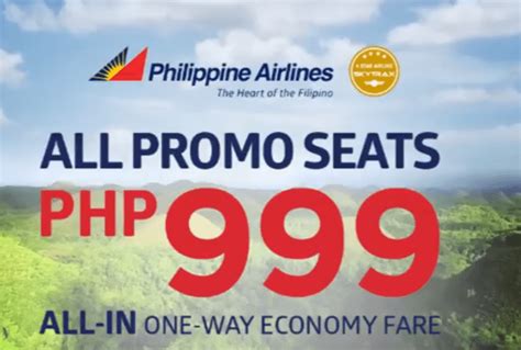 pal airlines promo ticket